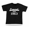 Legend Since 1963 Birthday Gift T-Shirt - Walmart.com