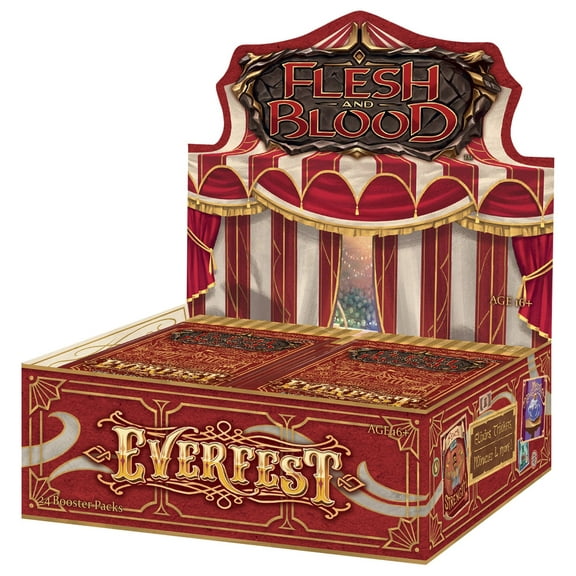 Legend Story Studios Flesh & Blood TCG Everfest First Edition Booster Display (24 Packs)