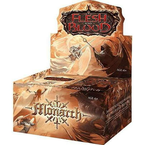 Legend Story Studios Flesh & Blood TCG Monarch First Edition Booster Display (24 Packs)