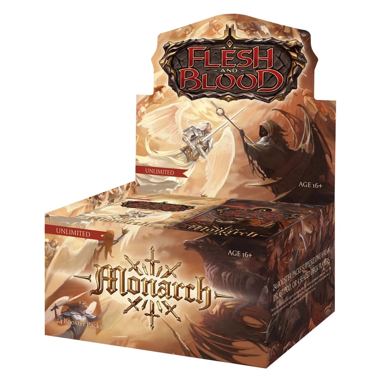Legend Story Studios Flesh & Blood TCG: Monarch Unlimited Ed - Booster Pack(FAB2101U)  - Walmart.com