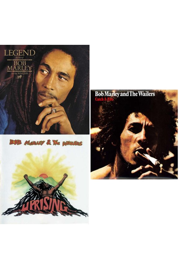 Catch A Fire & Legend - The Best Of Bob Marley & The Wailers (2LP) & Uprising