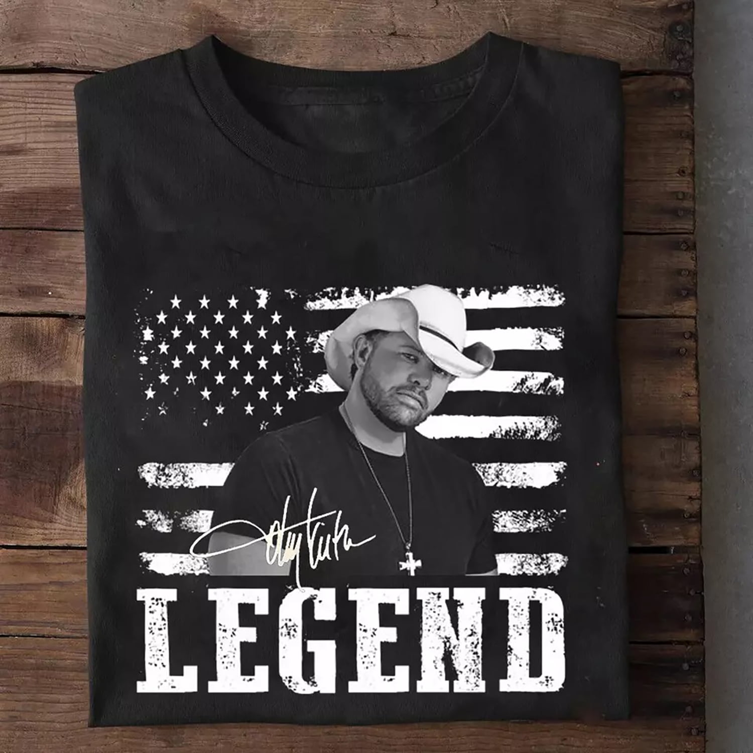 Legend Toby Keith 19612024 Signature Classic Black All Size Shirt