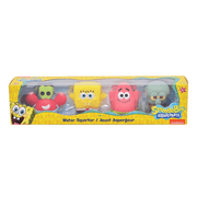 Legend Toys SpongeBob SquarePants Water Squirter Toys 4-Pack - Bath & Pool Fun Set - Officially Licensed