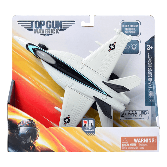 Legend Toys TOP GUN F/A-18 10" Motion Sensor Lights and Sounds Plane