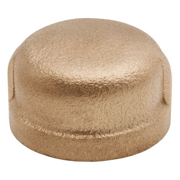 Legend Valve 1/4" Threaded No Lead Cap, FNPT in Cast Bronze - 310-121NL