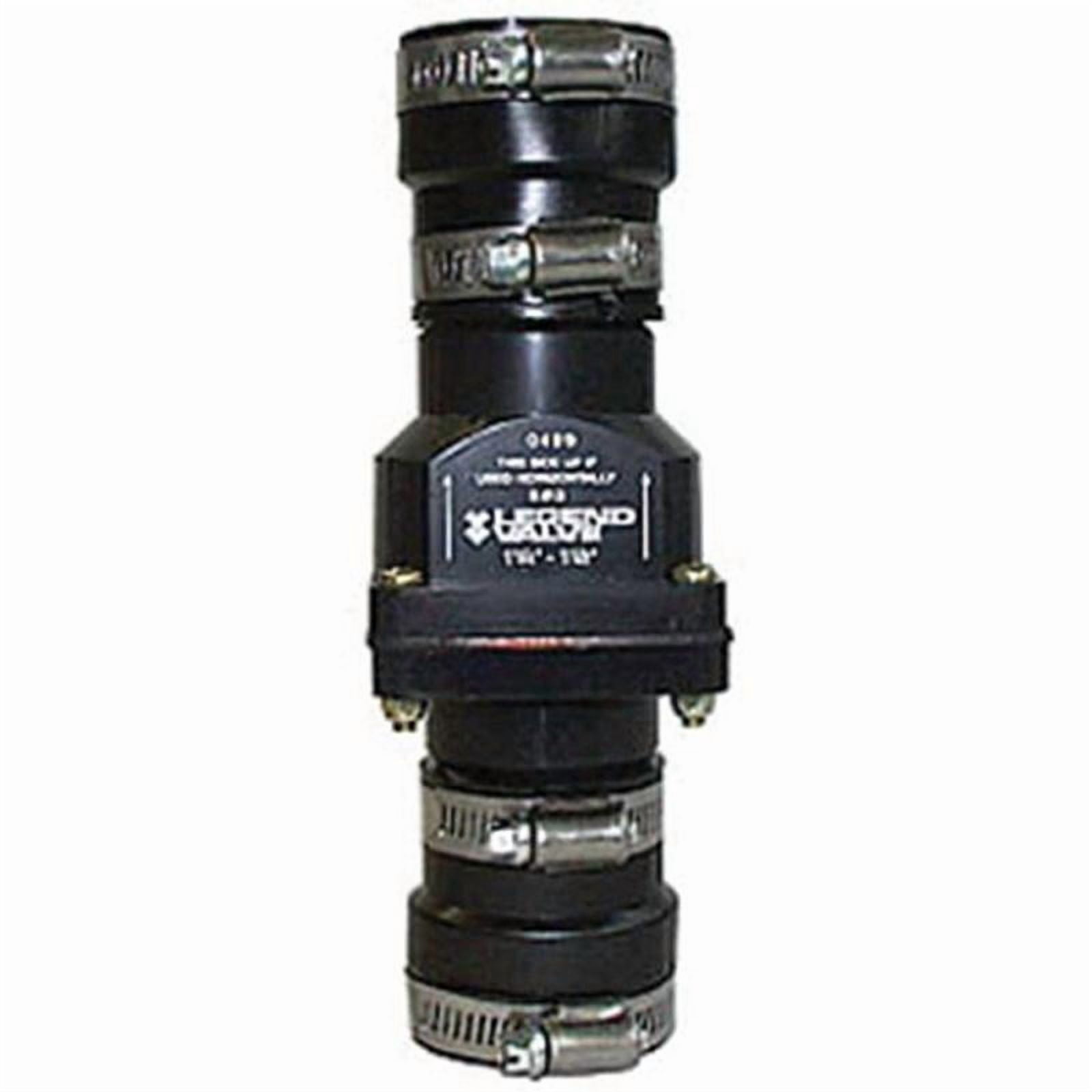 Legend Valve 203-227 Sump Check Valve 1-1/4/1-1/2 in ABS - Walmart.com