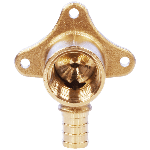 Legend Valve 3/4" PEX x 1/2" Female NPT Drop Ear Elbow Lead-Free DZR Brass in Brass - 302-220NL