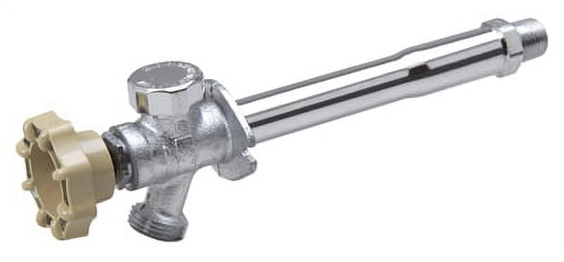 Chrome Plated Frost-Free Anti-Siphon Sillcock Valve, 8-inch