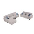 thumbnail image 1 of Legend Vansen Fabric Flexible Combination Module Reversible Sectional Sofa, 1 of 14