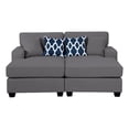 thumbnail image 1 of Legend Vansen Fabric Flexible Combination Module Reversible Sectional Sofa, 1 of 8