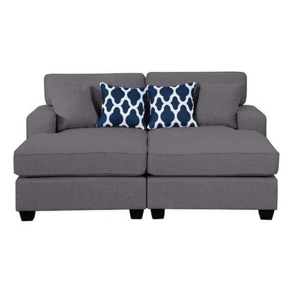 Legend Vansen Fabric Flexible Combination Module Reversible Sectional Sofa