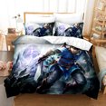 thumbnail image 1 of The Legend of Zelda Bedding Comforter Cover Set for Girls and boys, Soft, Breathable, Fade Resistant 3 Piece- includes 1 The Legend of Zelda Comforter Cover and 2 Pillowcase, 1 of 2