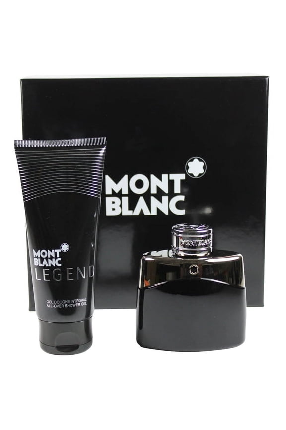 Legend by Mont Blanc for Men Set - Eau De Toilette Spray 1.7oz + Shower Gel 3.4oz