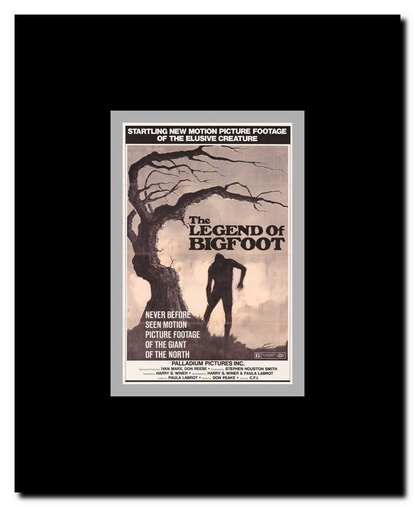 Legend of Bigfoot Framed Movie Poster