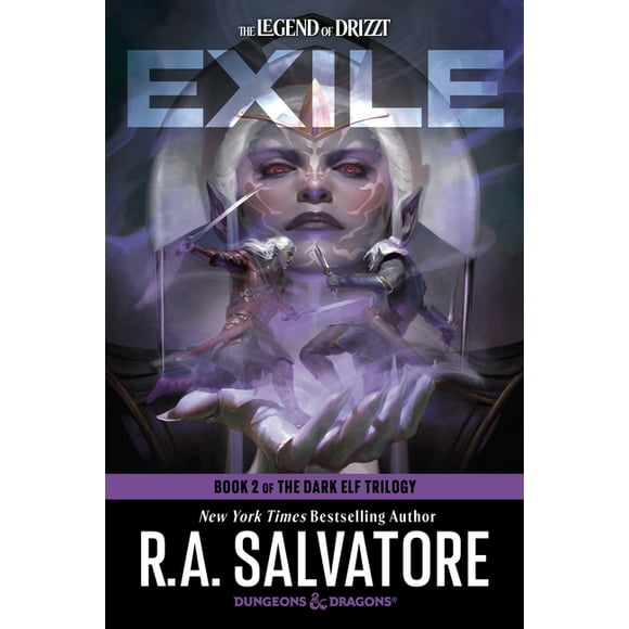 Legend of Drizzt Exile: Dungeons & Dragons: Book 2 of the Dark Elf Trilogy, (Paperback)