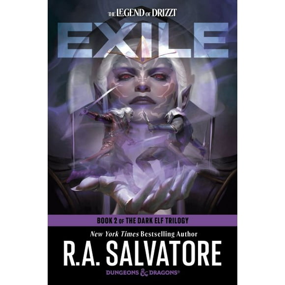 Pre-Owned Legend of Drizzt Exile: Dungeons & Dragons: Book 2 of the Dark Elf Trilogy, (Paperback)