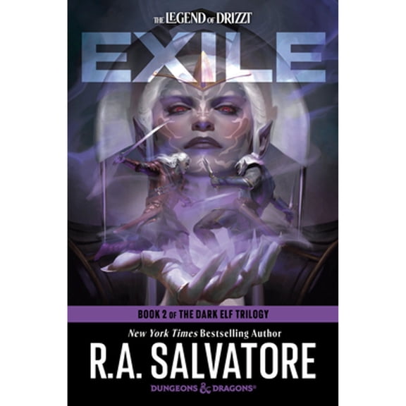 Pre-Owned Exile: Dungeons & Dragons: Book 2 of the Dark Elf Trilogy (Paperback) 0593873076 9780593873076