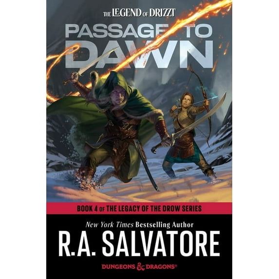 Legend of Drizzt Passage to Dawn: Dungeons & Dragons: Book 4 of the Legacy of the Drow Series, (Paperback)