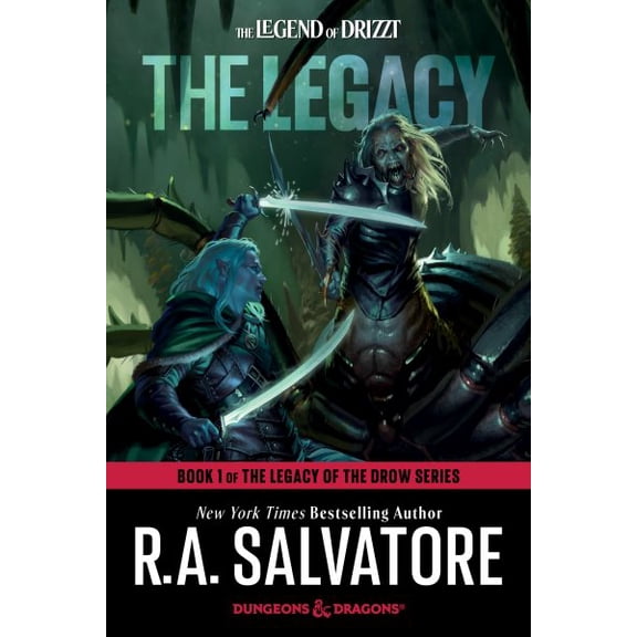 Pre-Owned The Legacy: Dungeons & Dragons: Book 1 of Legacy of the Drow (Legend of Drizzt): Book 1 of The Legacy of the Drow Series Paperback