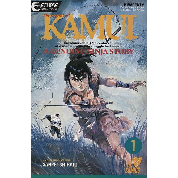 Legend of Kamui, The #1 (2nd) VF ; Eclipse Comic Book