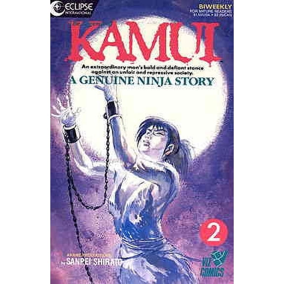 Legend of Kamui, The #2 (2nd) VF ; Eclipse Comic Book