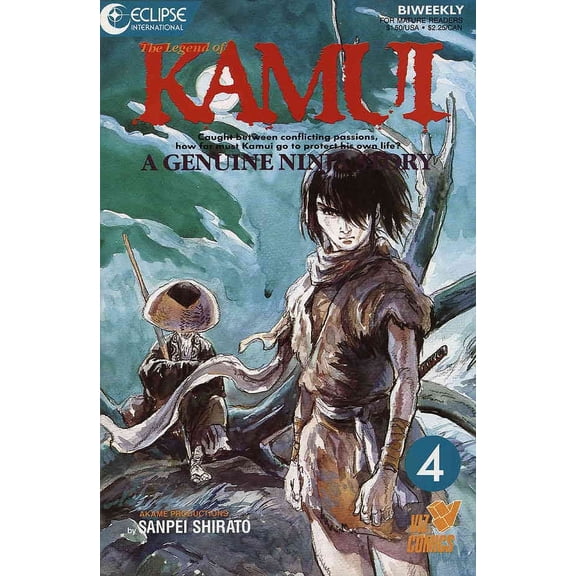 Legend of Kamui, The #4 VF ; Eclipse Comic Book