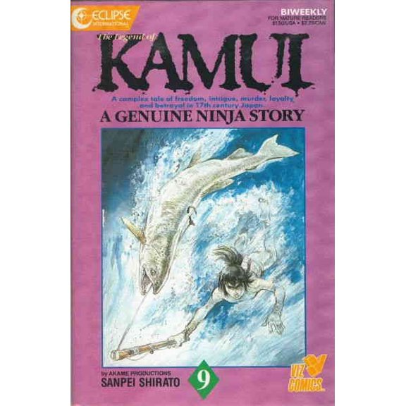 Legend of Kamui, The #9 VF ; Eclipse Comic Book