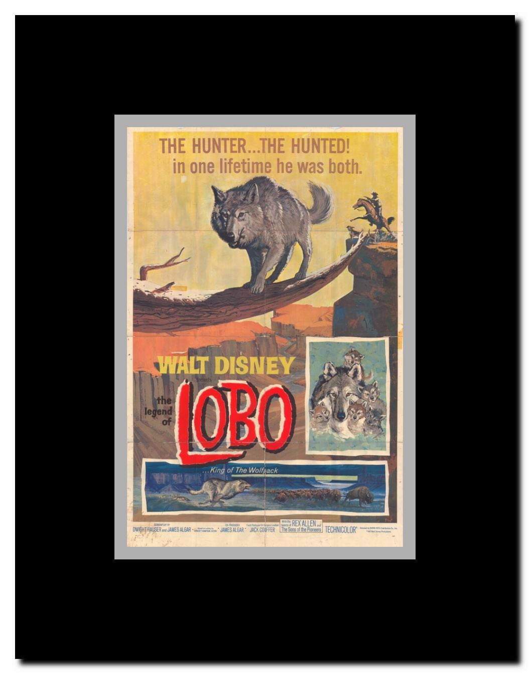 Legend of Lobo Framed Movie Poster