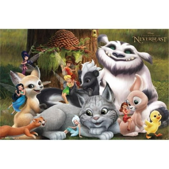 Legend of Neverbeast - Grid Poster Print - 24 x 36 in.