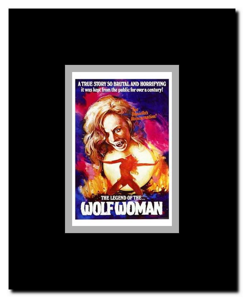 Legend of Wolf Woman Framed Movie Poster