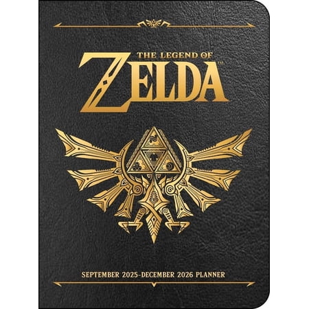 Legend of Zelda 16-Month 2025-2026 Weekly/Monthly Planner Calendar, (Paperback)