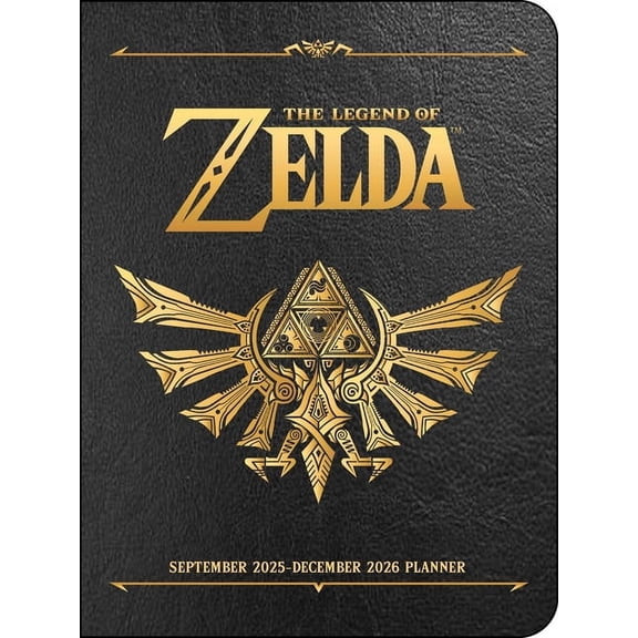 Legend of Zelda 16-Month 2025-2026 Weekly/Monthly Planner Calendar, (Paperback)