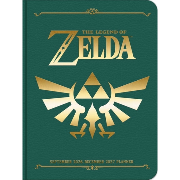 Legend of Zelda 16-Month 2026-2027 Weekly/Monthly Planner Calendar, (Paperback)
