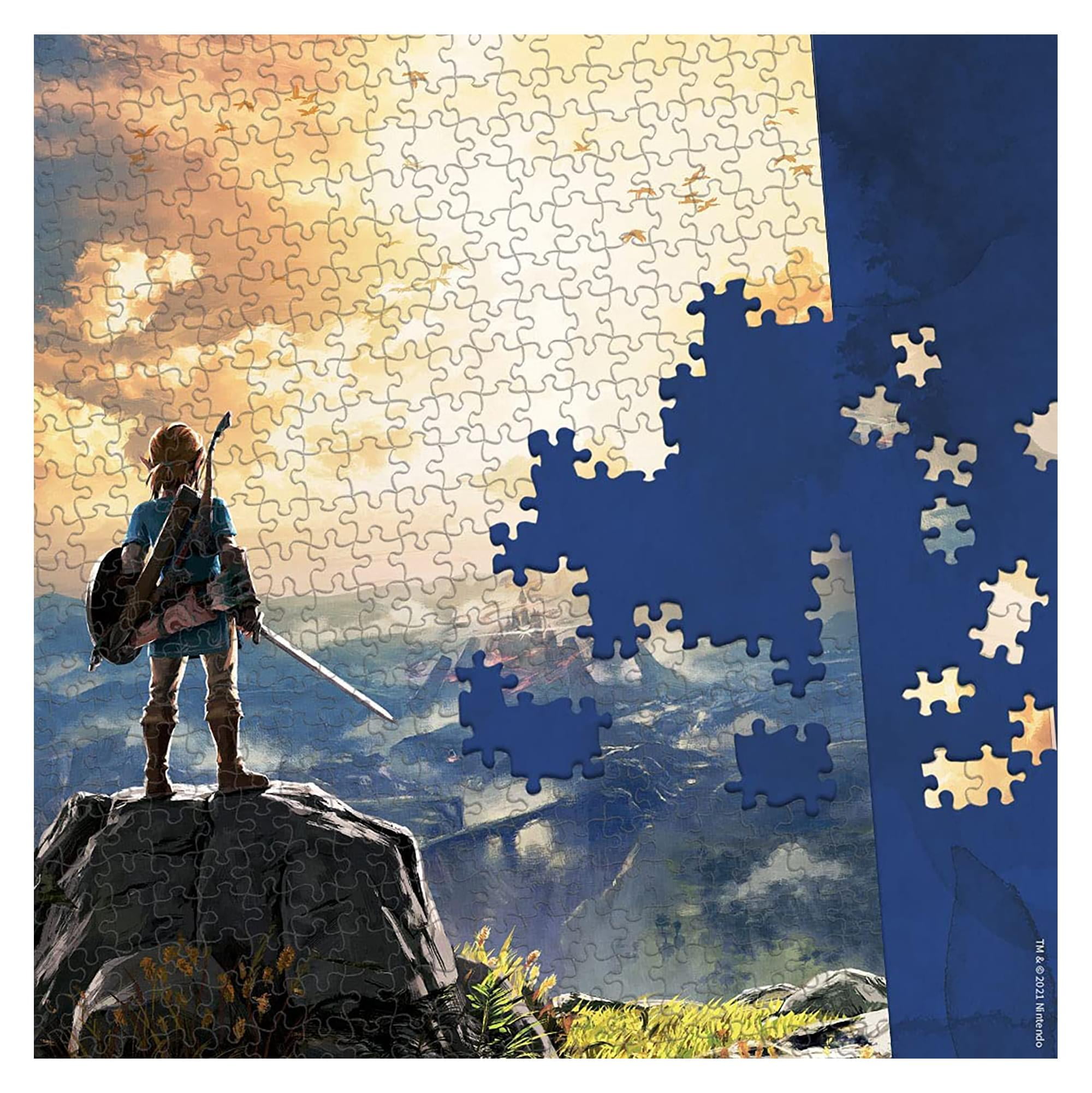 The Legend of Zelda Hyrule Map 1000 Piece Puzzle