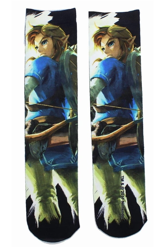 Legend of Zelda Breath of the Wild Men's Socks