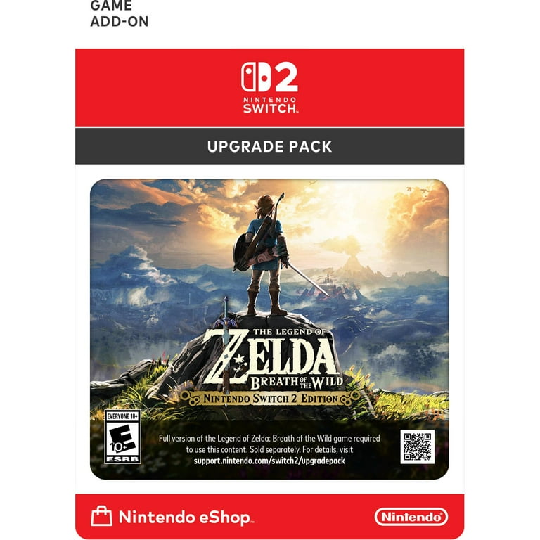 Nintendo Legend of Zelda Breath of the Wild Upgrade Pack for