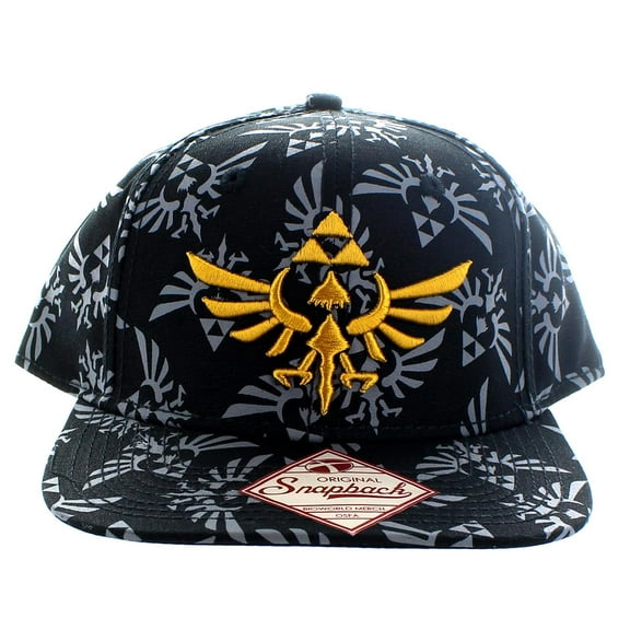 Legend of Zelda Crest All Over Print Snapback Hat