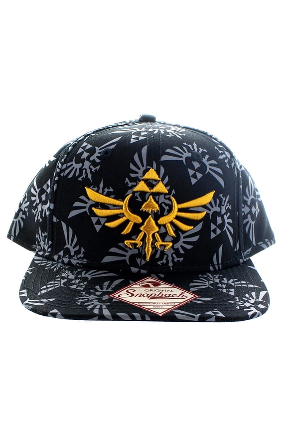 Legend of Zelda Crest All Over Print Snapback Hat