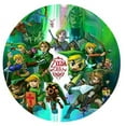 thumbnail image 1 of Legend of Zelda Edible Image Photo Cake Frosting Icing Topper Sheet Personalized Custom Customized Birthday Party - 8" ROUND - 75751, 1 of 2