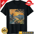 Edo Shampoo Legend of Zelda HyruleLink Retro Art T-Shirt - Nostalgic Edo Period ...