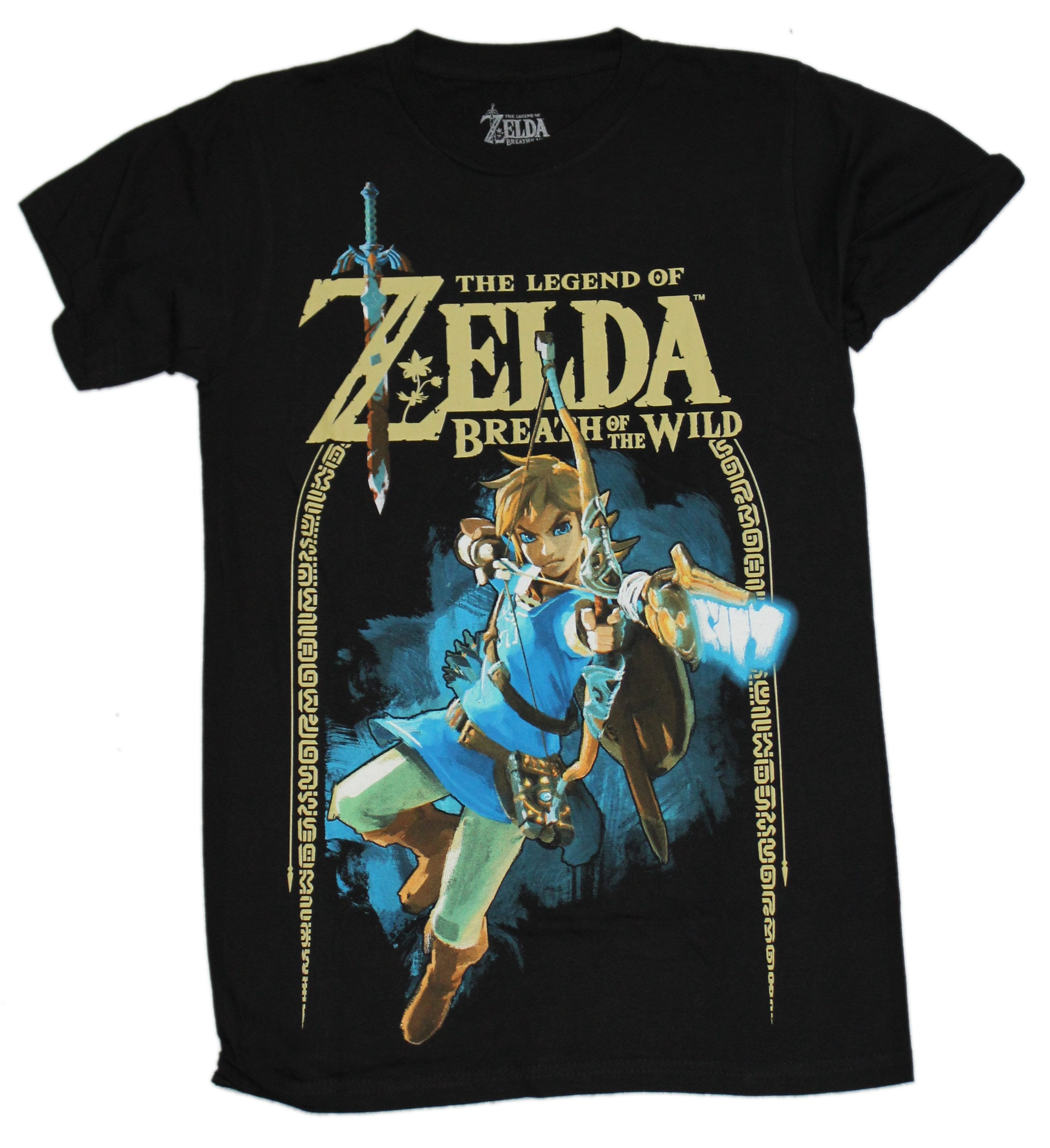 Legend of Zelda Mens T-Shirt - Breath of the Wild Jamaica | Ubuy