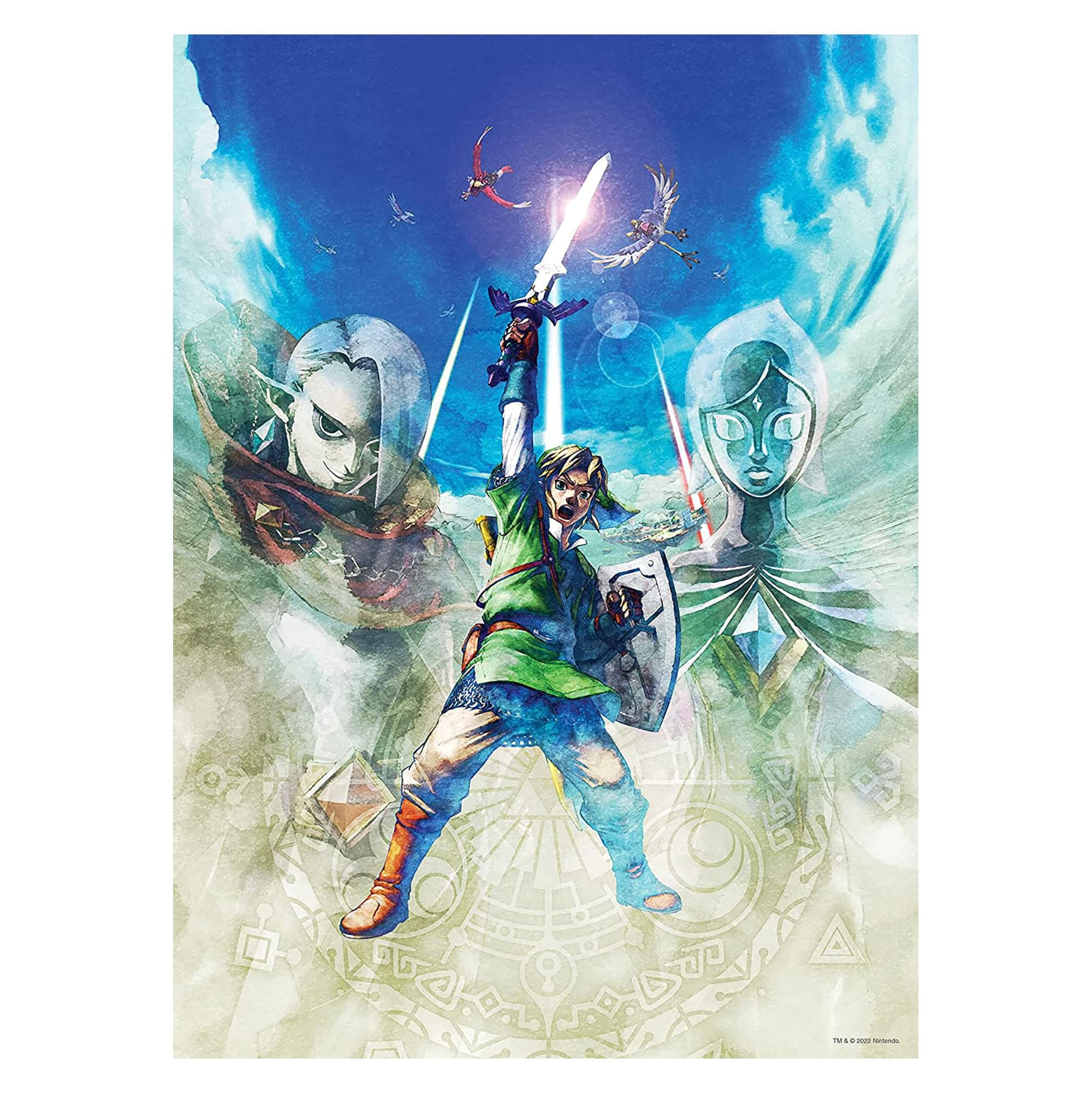 Legend of Zelda 29506 Zelda Jigsaw Puzzle, Ocarina of Time 1000PC