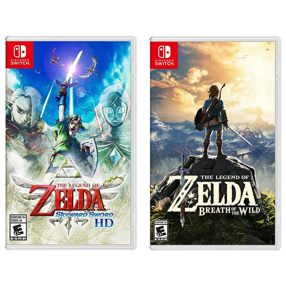 Legend of Zelda Skyward Sword HD and Breath of the Wild Bundle - Nintendo Switch