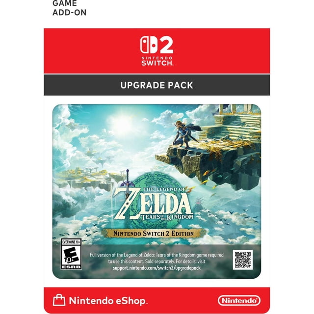 Legend of Zelda: Tears of the Kingdom Upgrade Pack - Nintendo Switch 2 [Digital]