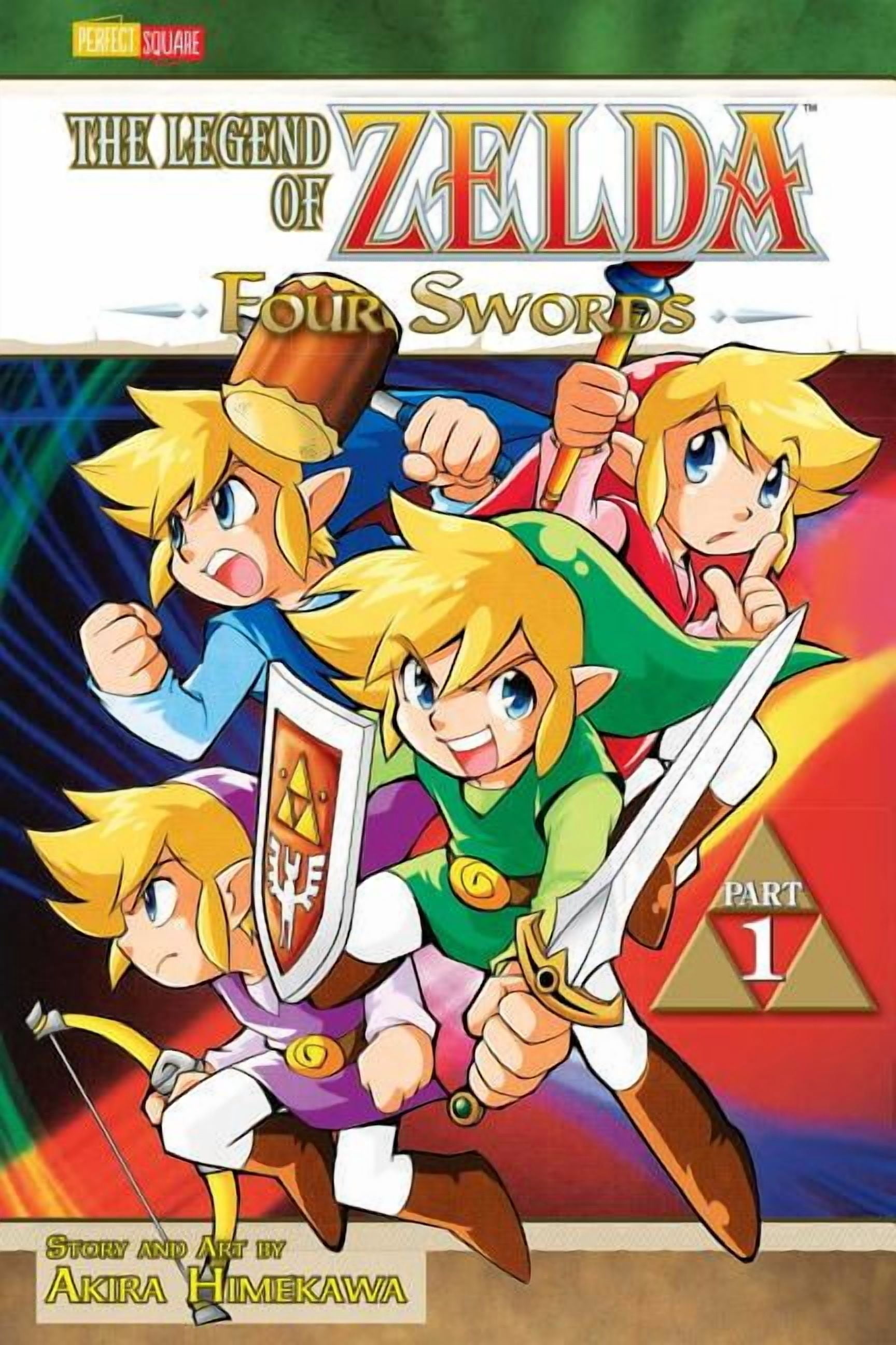 Legend of Zelda The Legend of Zelda, Vol. 6: Four Swords - Part 1