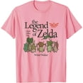 thumbnail image 1 of Legend of Zelda Wind Waker Great Deku Tree DTG Print Unisex T-Shirt,Light Pink Color,Size 4T, 1 of 5
