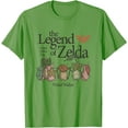 thumbnail image 1 of Legend of Zelda Wind Waker Great Deku Tree DTG Print Unisex T-Shirt,Lime Color,Size 3T, 1 of 5