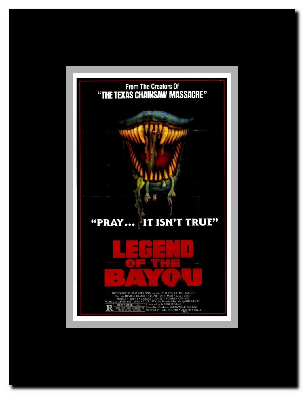 Legend of the Bayou Framed Movie Poster