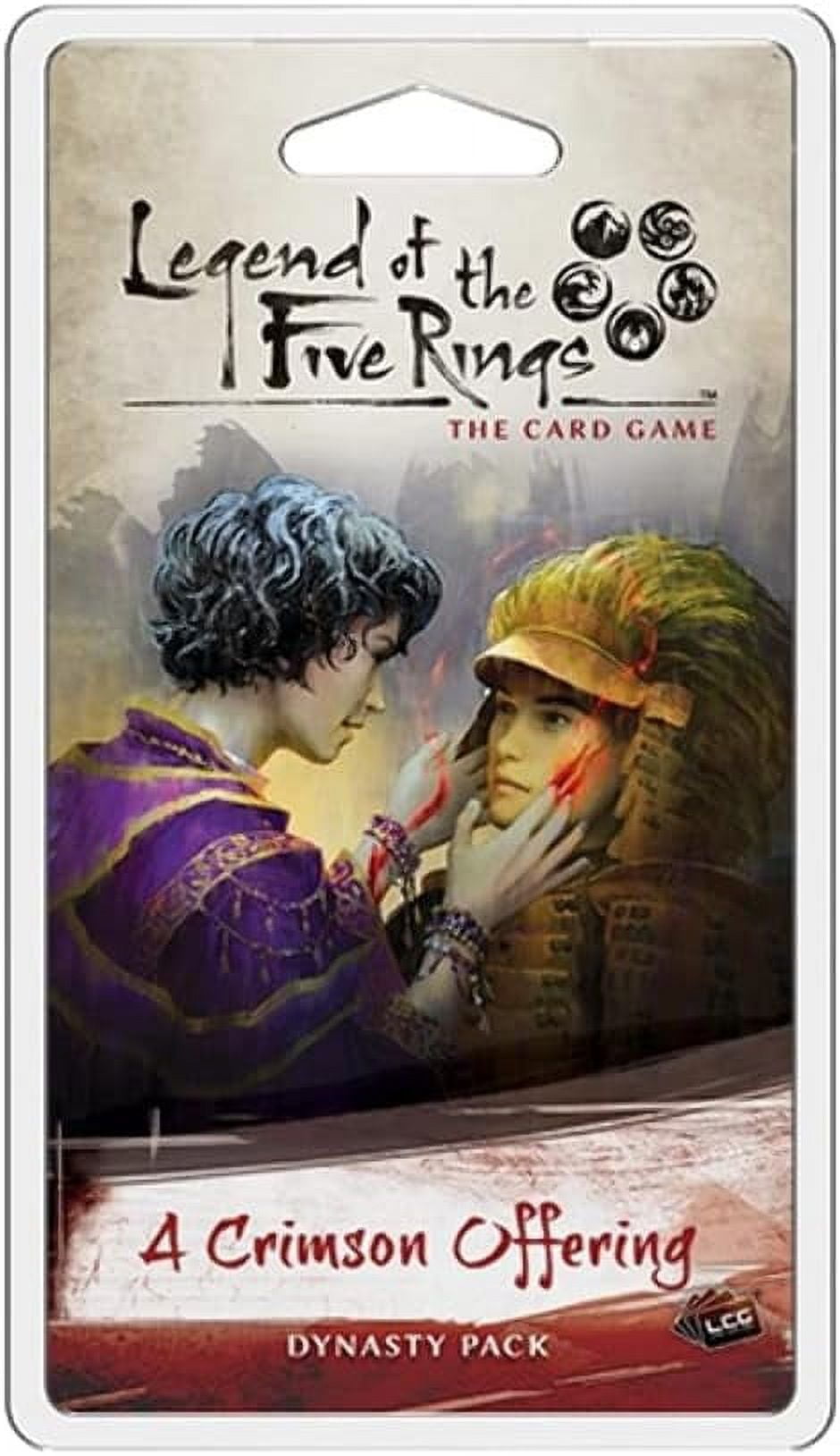 Legend Of The Five Rings: The Card Game - Peace At Any Cost Expansion Pack, 2-Player Fantasy Strategy Game, Ages 14+, 45-90 Min Playtime