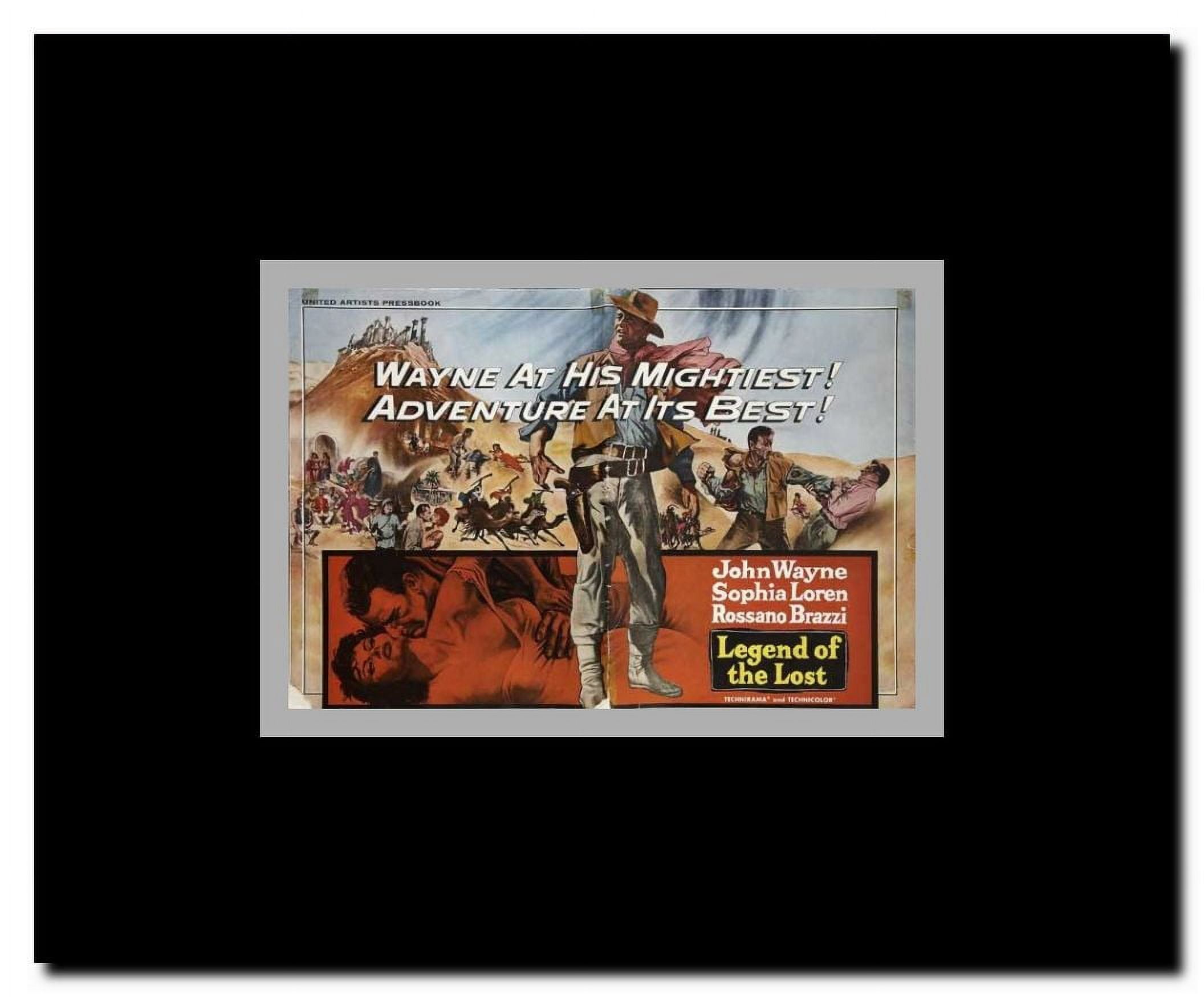 Legend of the Lost Framed Movie Poster